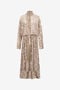 RC Robe Longue Avec Motif Tacheté Sur Toute La Surface ROSA/ORO VQT198-FC005