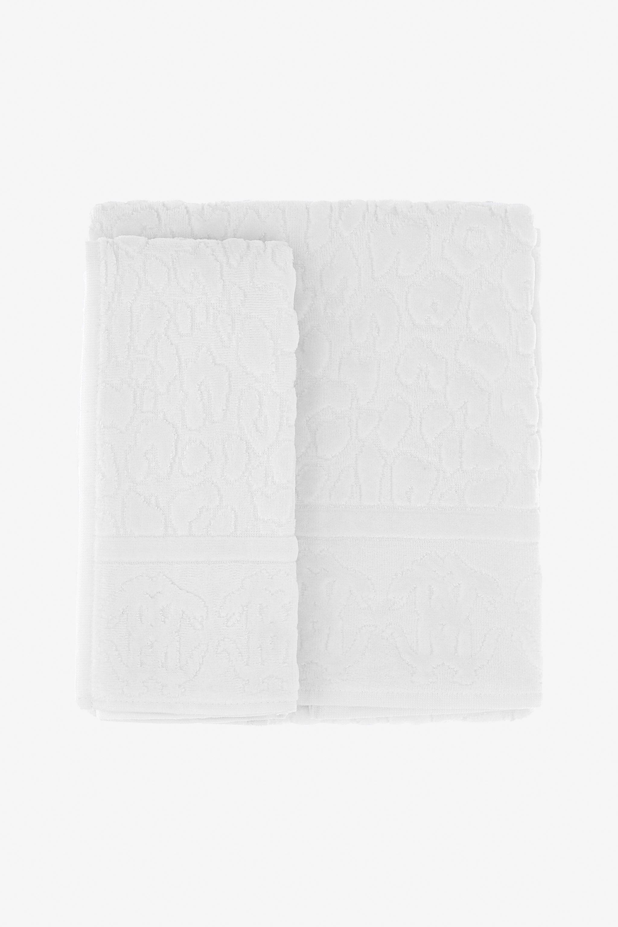 HO Jaguar set of towels White RALM33-IM033