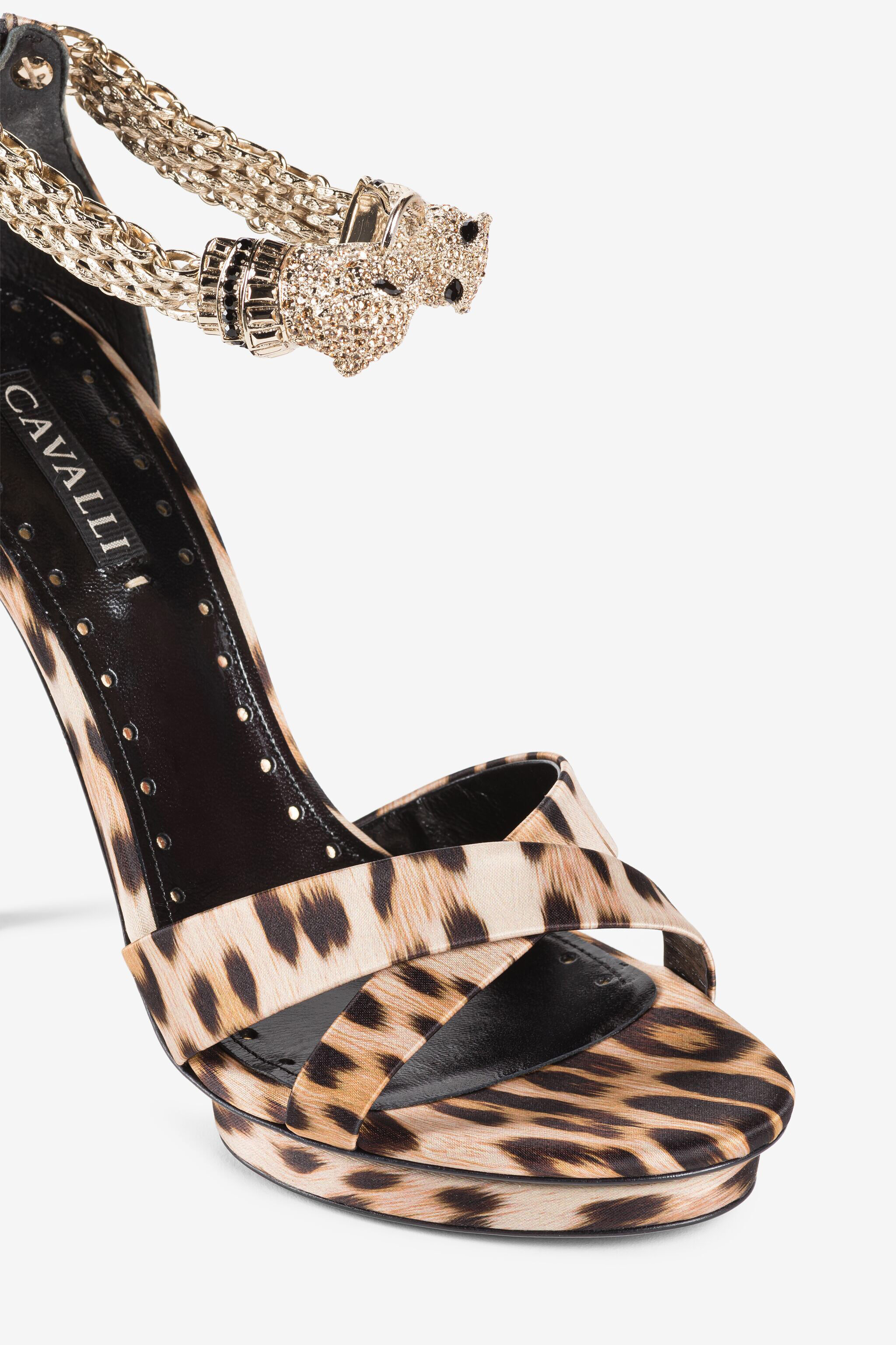 RC 125mm leopard-print sandals RC 125mm leopard-print sandals Light Brown OQS032-SE129