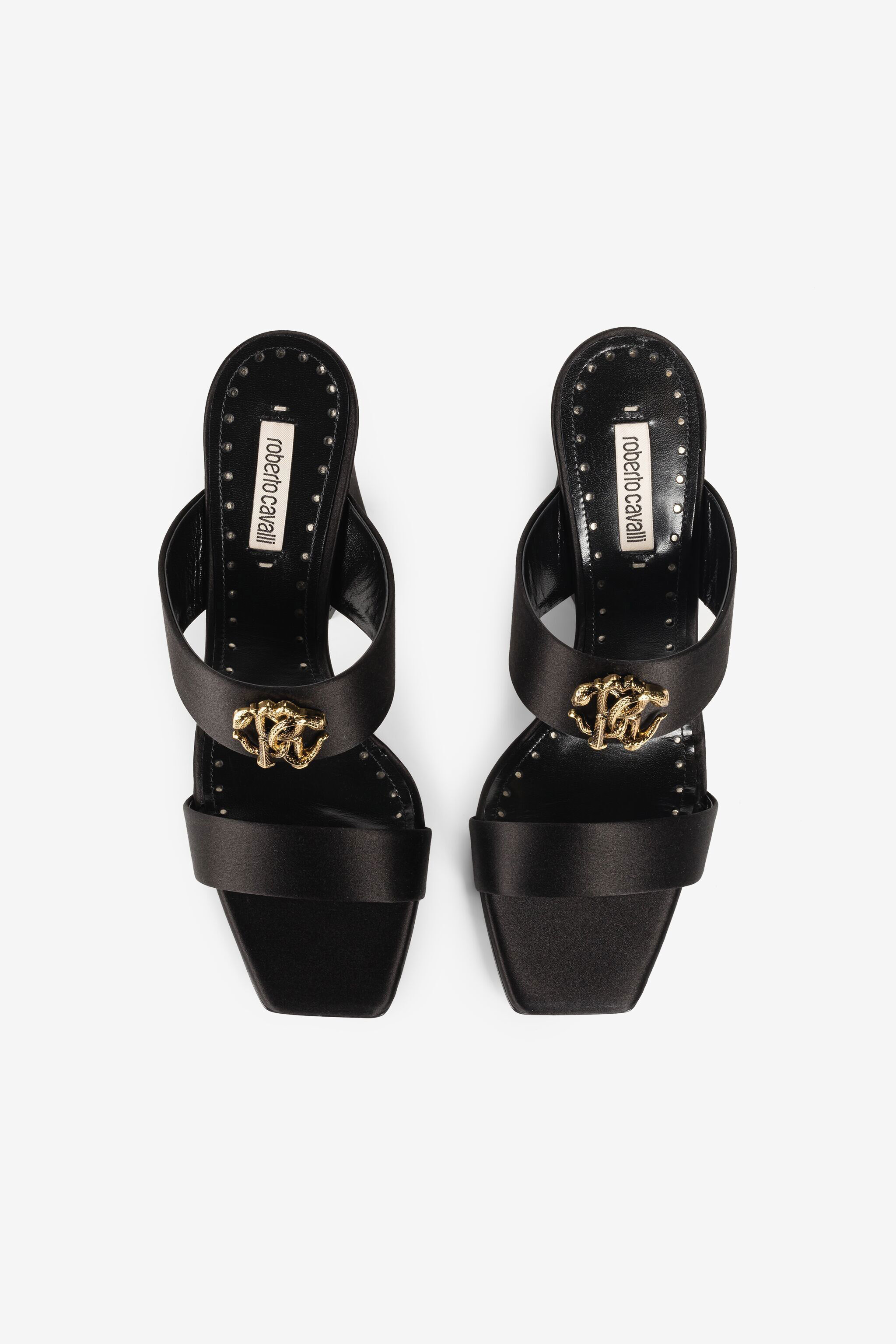 RC Sandali con Monogram Mirror Snake RC Sandali con Monogram Mirror Snake Nero QKS700-SE126