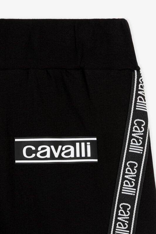 JU Short à rayures à logos JU Short à rayures à logos Noir OJT221-ISA2J