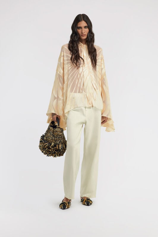 RC Wide leg Jeans RC Wide leg Jeans Ivory TKJ206-DE001