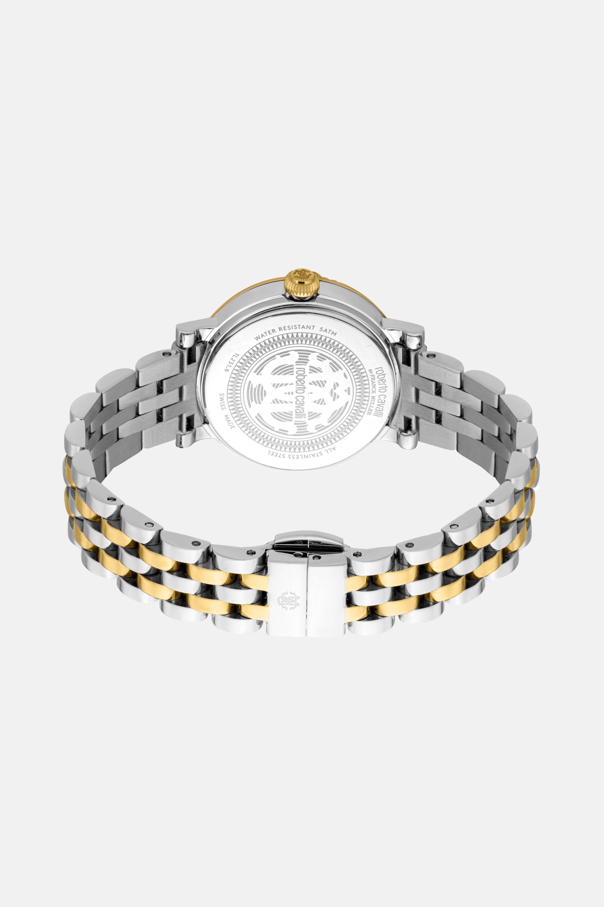 RC Roberto Cavalli by Franck Muller Snake watch RC Roberto Cavalli by Franck Muller Snake watch Silber/Gold RALG59-IG131