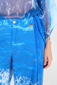 RC Jeans Stampa Stretto di Messina Blu UWJ207-DAN94