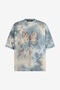 RC Tie-Dye Print T-Shirt With Embroidered Butterfly RC Tie-Dye Print T-Shirt With Embroidered Butterfly POWDER BLUE XNT62I-JD060