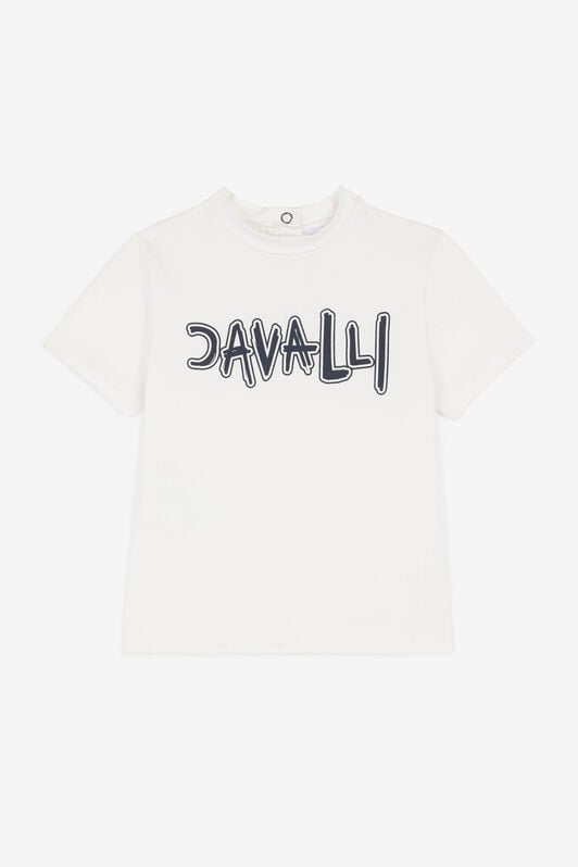 JU Logo-Print T-Shirt JU Logo-Print T-Shirt White OJT61C-JV025