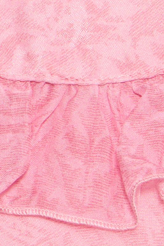 JU Pink dress with ruffles JU Pink dress with ruffles BABY ROSE VJT114-2NP28