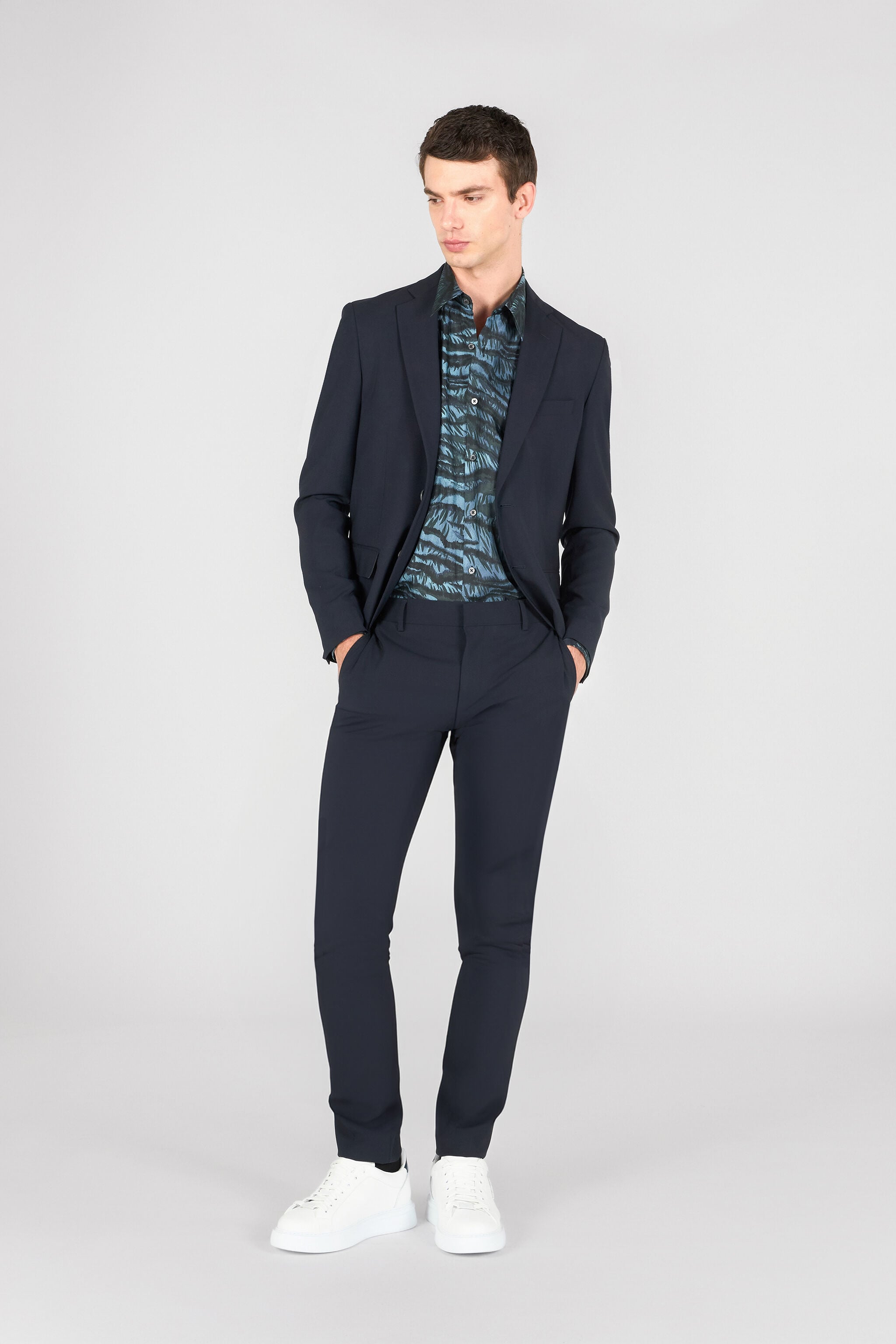 RC Two-button suit jacket NAVY OOT40P-FE004