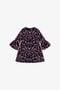JU Baroque Print Dress JU Baroque Print Dress Black SJT177-HQL96