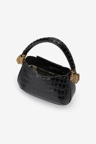 RC Roar Bag hobo with jewel tigers RC Roar Bag hobo with jewel tigers Black TWB002-PZ975