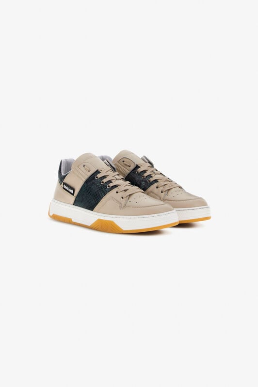 RC Sneakers con logo RC RC Sneakers con logo RC Marrone chiaro SRS046-PN003