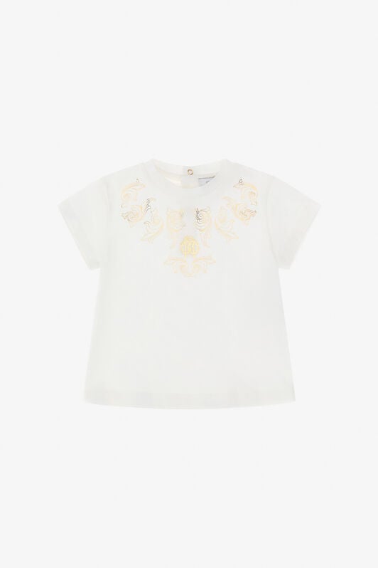 JU T-shirt con logo RC JU T-shirt con logo RC Bianco TJT606-JD001