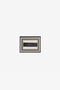 RC Logo-plaque striped cardholder RC Logo-plaque striped cardholder Black QRA010-3F000
