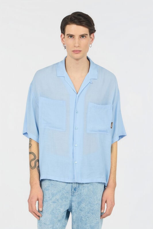 JC Light Blue Shirt JC Light Blue Shirt TURCHESE CHIRO WFM021-WF169