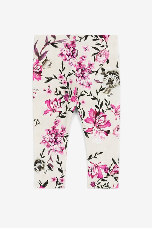 JU Flower-Print Leggings JU Flower-Print Leggings Pink OJT274-ISA2J