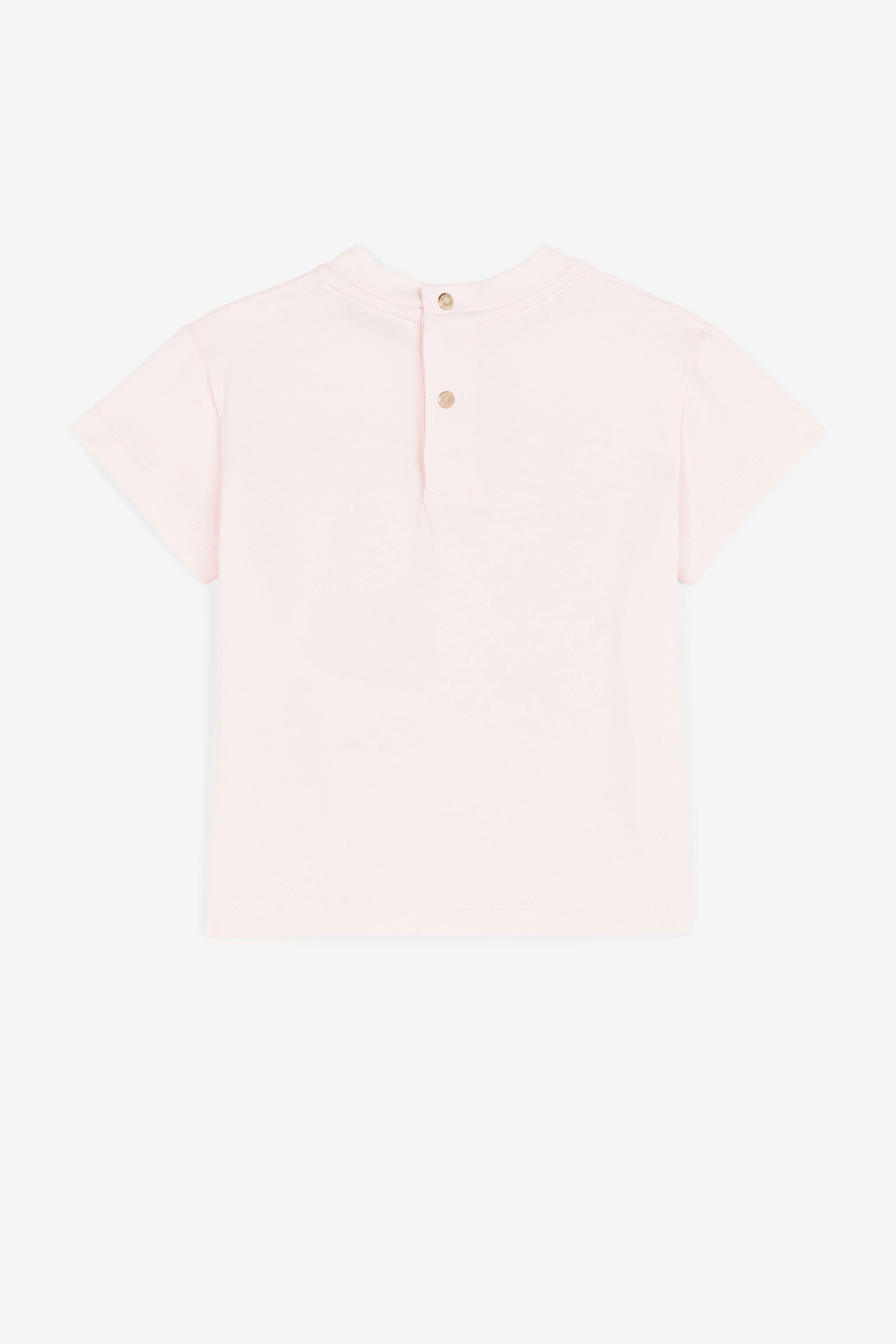 JU Aquatic-print short-sleeved T-shirt JU Aquatic-print short-sleeved T-shirt Pink QJT654-JV025