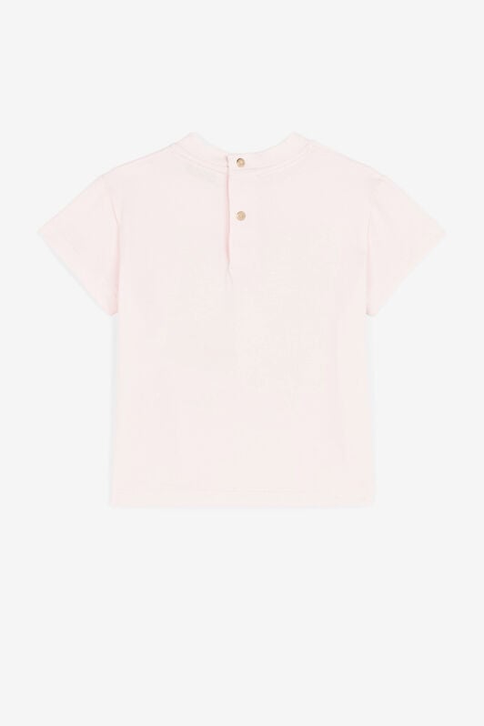 JU Aquatic-print short-sleeved T-shirt JU Aquatic-print short-sleeved T-shirt Pink QJT654-JV025