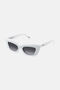 JC Lunettes de soleil à monture affirmée SHINY WHITE SNOW VALD31-ID273