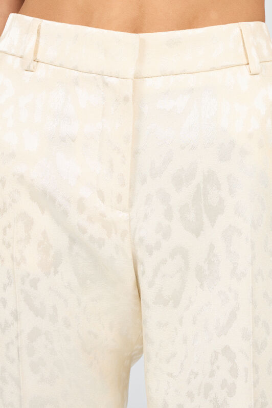 RC Pantaloni Avorio Con Motivo Jaguar RC Pantaloni Avorio Con Motivo Jaguar IVORY XQT207-TJ033