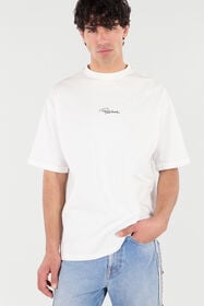 RC Cotton T-Shirt With Embroidered Logo White VRT62A-JD060