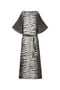RC Robe Avec Ceinture Et Imprimé Zèbre RC Robe Avec Ceinture Et Imprimé Zèbre Noir/Blanc UKT180-CTN50