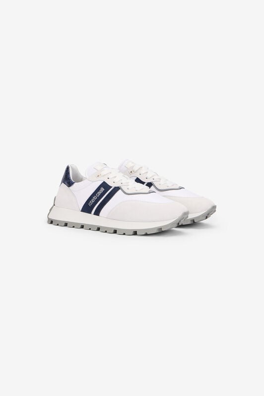 RC Sneakers Bianche Con Logo RC RC Sneakers Bianche Con Logo RC WHITE/BLUE QOS00F-PZA81