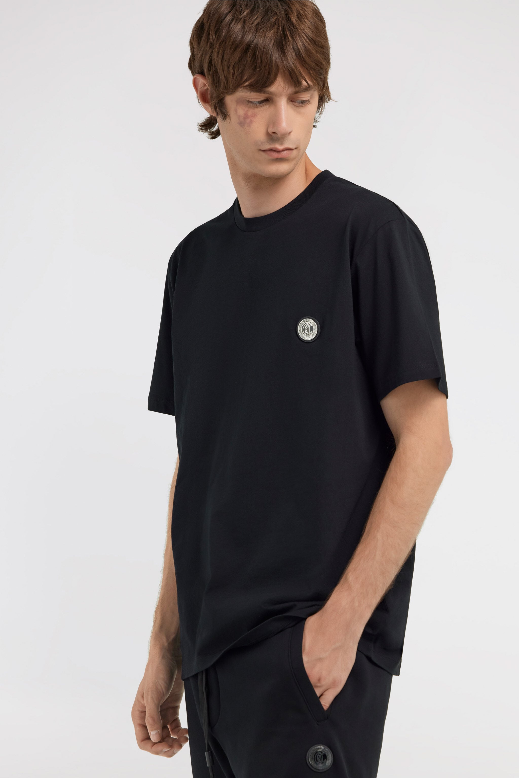 JC Just Cavalli T-shirt JC Just Cavalli T-shirt Negro TFT031-TF048