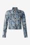 RC Veste en jean Collection capsule Patchwork Bleu UWJ450-VT001