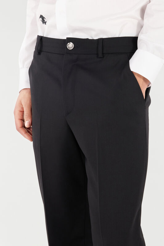 RC Pantalones De Lana Elástica RC Pantalones De Lana Elástica Negro URT247-WP066