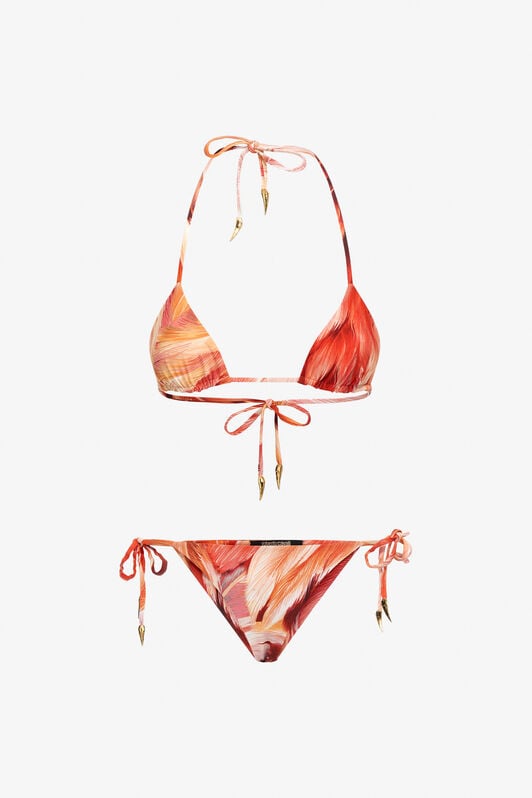 RC Plumange Print Bikini RC Plumange Print Bikini Orange SWW001-LNL71