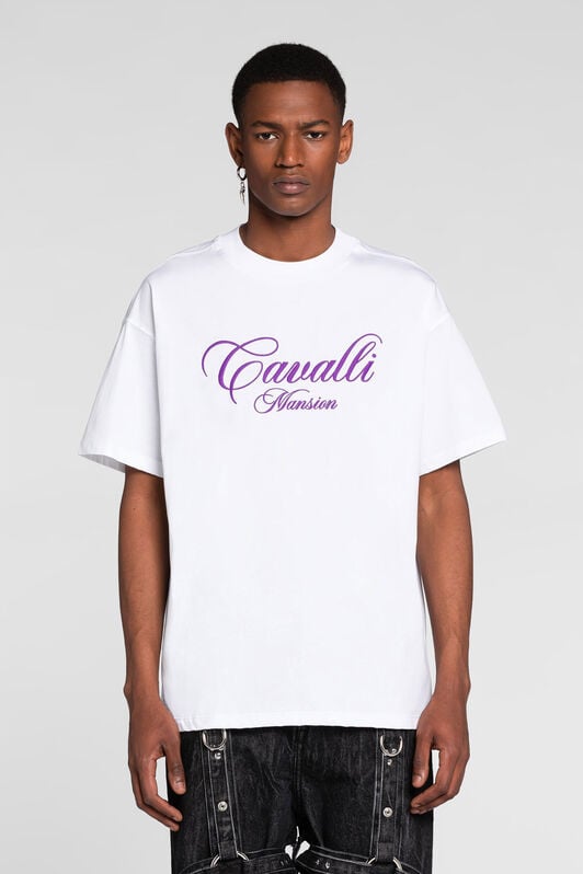 RC Logo-Embroidered Cotton T-Shirt RC Logo-Embroidered Cotton T-Shirt White PNT61K-JD060