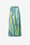 RC Gonna lunga tie-dye plissettata RC Gonna lunga tie-dye plissettata Verde chiaro/Azzurro QKT338-RK007