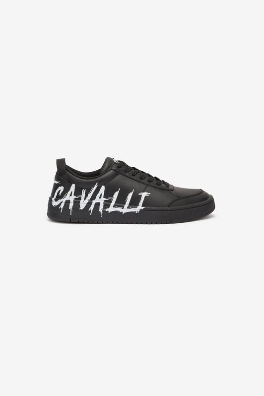 JC Sneakers Mit Graffiti-Logo JC Sneakers Mit Graffiti-Logo Schwarz UFS022-UF297
