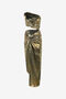 RC Robe dorée asymétrique à découpes GOLD WWT106-JE032