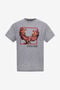 RC T-shirt with Eagle logo and print RC T-shirt with Eagle logo and print Gray NOT60E-JD016