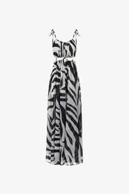 JC Just Cavalli dress Negro/Blanco SFT154-SF999