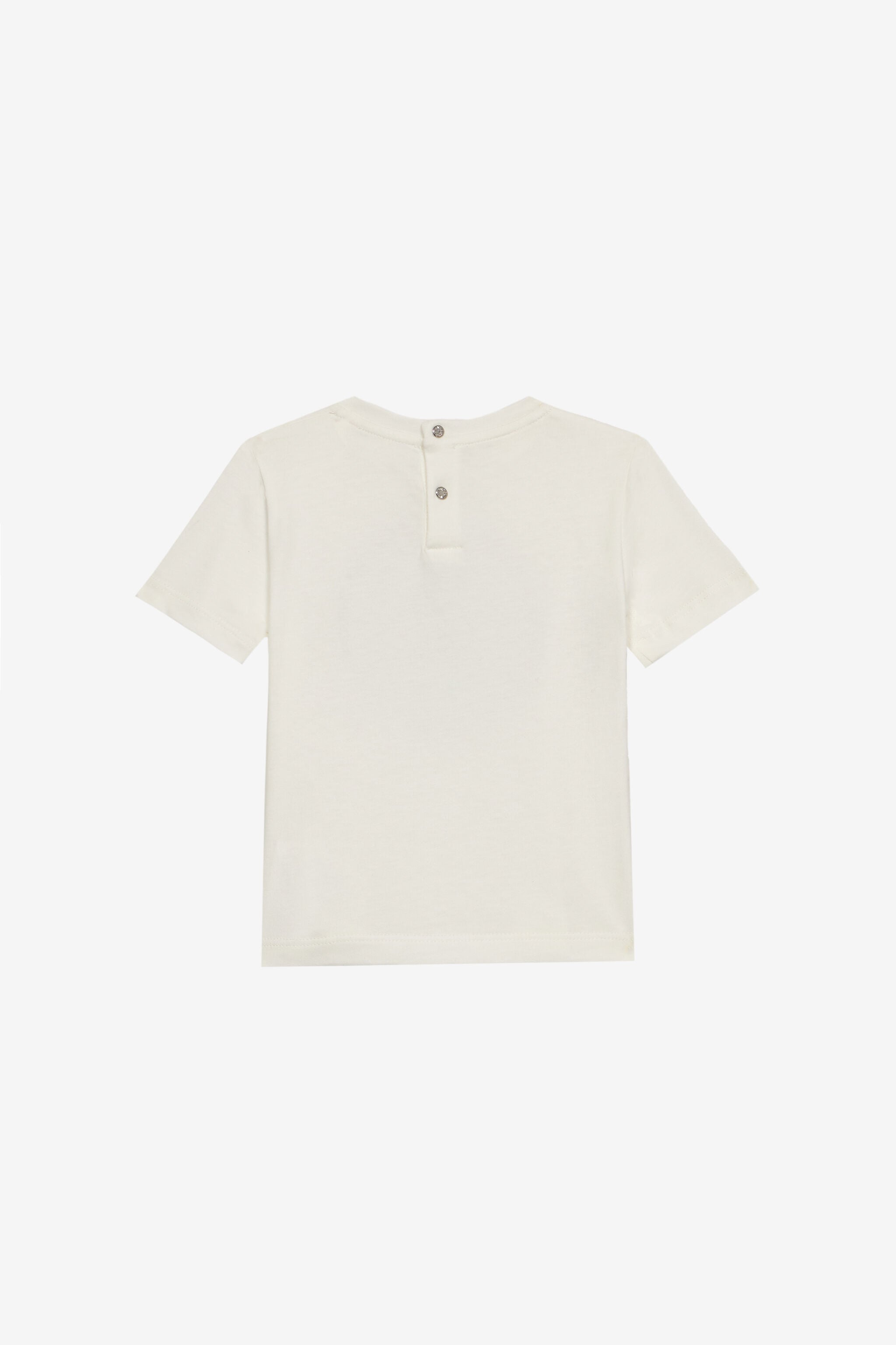 JU Camiseta Monograma RC Grande E Inscripción JU Camiseta Monograma RC Grande E Inscripción Blanco UJT610-JD001
