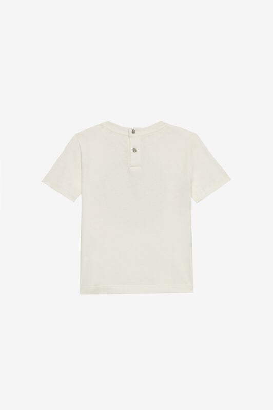 JU Camiseta Monograma RC Grande E Inscripción JU Camiseta Monograma RC Grande E Inscripción Blanco UJT610-JD001