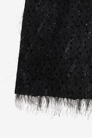 JU Shimmer Embellished Dress BLACK XJT10T-KU018