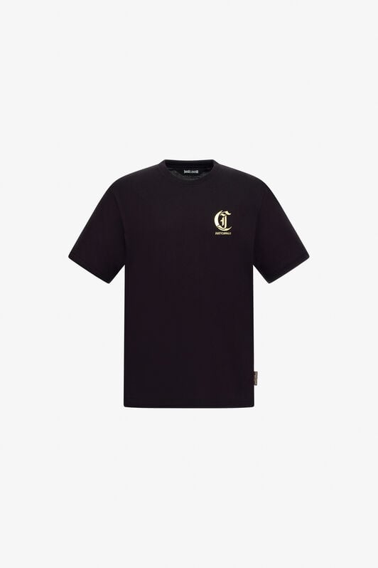 JC Just Cavalli T-shirt JC Just Cavalli T-shirt Negro TFT043-TF060