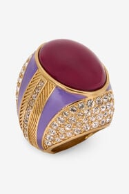 RC Burgundy Ring RC Burgundy Ring FUXIA/PINK/GOLD/CRY XWG002-AM011