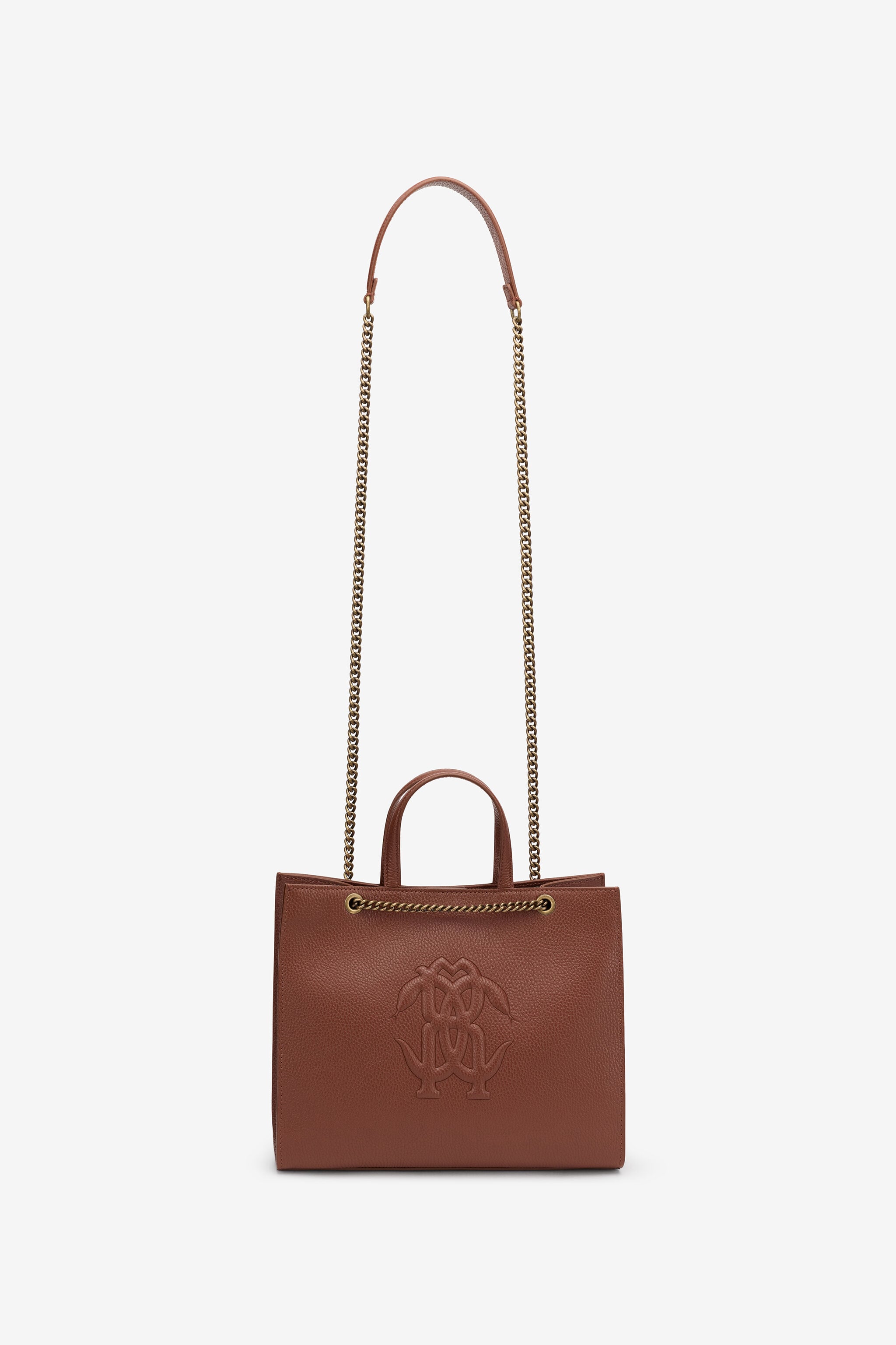 RC Brown Leather Monogram RC Shoulder Bag RC Brown Leather Monogram RC Shoulder Bag BRUCIATO ROB00K-PZ098
