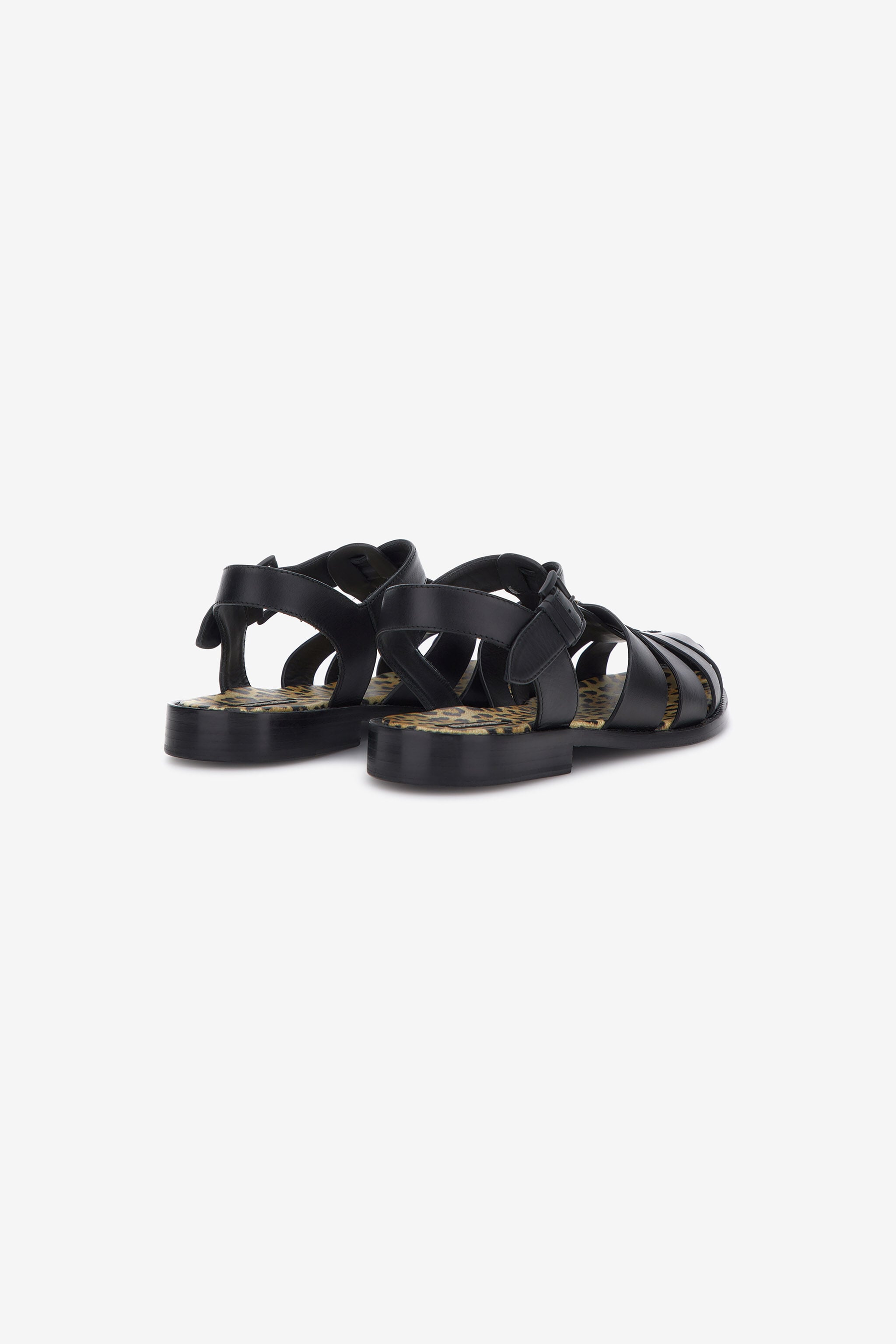 RC Flat sandals RC Flat sandals Black SRS027-PZA12