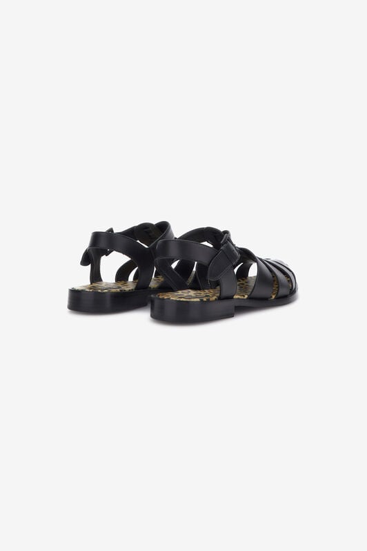 RC Flat sandals RC Flat sandals Black SRS027-PZA12