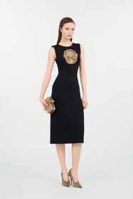 RC Embroidered Dress BLACK WKR139-JV027