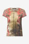 RC Cotton T-Shirt With Oriental Print RC Cotton T-Shirt With Oriental Print NATURALE/ROSSO VQT61C-3DQ00