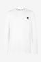 RC T-Shirt Mit Langen Ärmeln Und Monogramm RC RC T-Shirt Mit Langen Ärmeln Und Monogramm RC Weiß POT61A-JD060