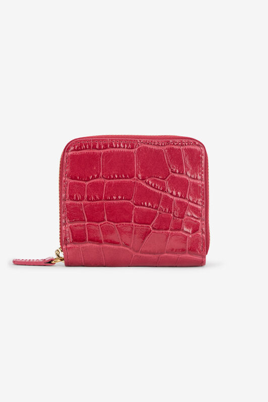 RC Small Crocodile-Effect Wallet ROSA ANTICO 112309 SKA003-PZ975