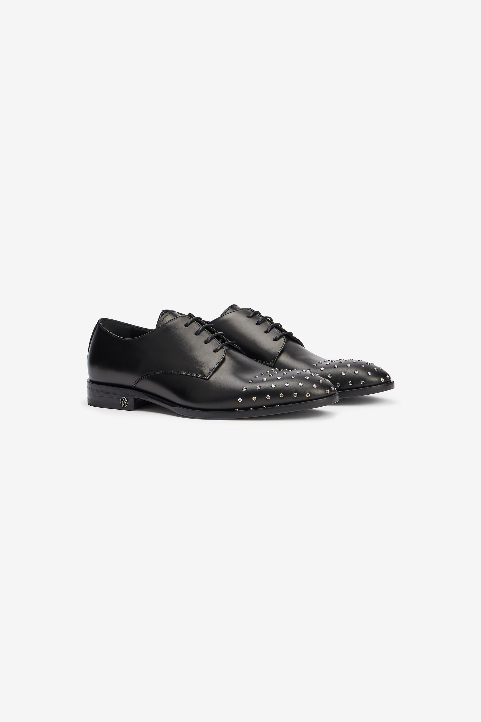 RC Derby Shoes with Studded Toe Cap RC Derby Shoes with Studded Toe Cap Black TRS008-PZ08A