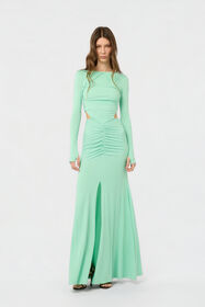 JC Vestido Maxi Menta GINEPRO WFT308-WF706
